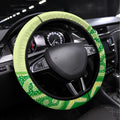 Custom BBL Thunder Cricket Steering Wheel Cover 2024 Aboriginal Art