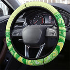 Custom BBL Thunder Cricket Steering Wheel Cover 2024 Aboriginal Art
