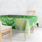 Custom BBL Thunder Cricket Tablecloth 2024 Aboriginal Art