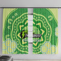Custom BBL Thunder Cricket Window Curtain 2024 Aboriginal Art