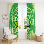 Custom BBL Thunder Cricket Window Curtain 2024 Aboriginal Art