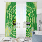 Custom BBL Thunder Cricket Window Curtain 2024 Aboriginal Art