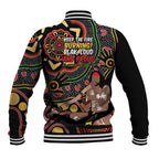 Australia Didgeridoo NAIDOC Week 2024 Baseball Jacket Keep The Fire Burning Blak Loud and Proud