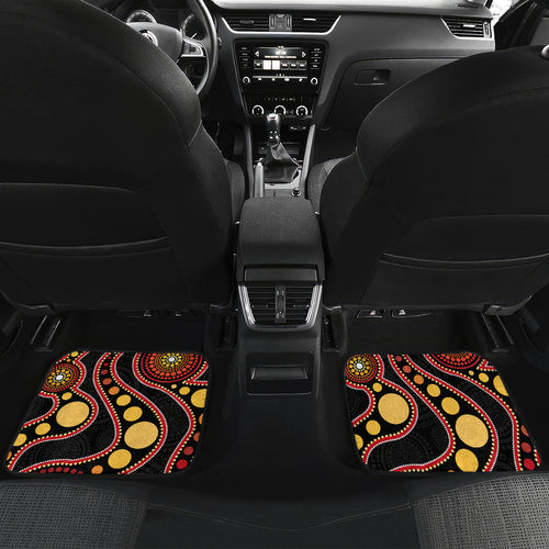 Australia Didgeridoo NAIDOC Week 2024 Car Mats Keep The Fire Burning Blak Loud and Proud