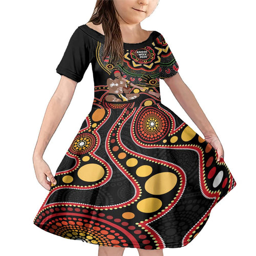 Australia Didgeridoo NAIDOC Week 2024 Family Matching Mermaid Dress and Hawaiian Shirt Keep The Fire Burning Blak Loud and Proud