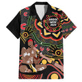 Australia Didgeridoo NAIDOC Week 2024 Hawaiian Shirt Keep The Fire Burning Blak Loud and Proud