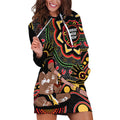 Australia Didgeridoo NAIDOC Week 2024 Hoodie Dress Keep The Fire Burning Blak Loud and Proud