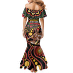 Australia Didgeridoo NAIDOC Week 2024 Mermaid Dress Keep The Fire Burning Blak Loud and Proud