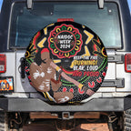 Australia Didgeridoo NAIDOC Week 2024 Spare Tire Cover Keep The Fire Burning Blak Loud and Proud