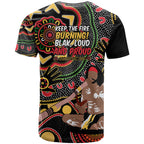 Australia Didgeridoo NAIDOC Week 2024 T Shirt Keep The Fire Burning Blak Loud and Proud