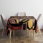 Australia Didgeridoo NAIDOC Week 2024 Tablecloth Keep The Fire Burning Blak Loud and Proud
