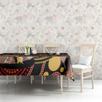 Australia Didgeridoo NAIDOC Week 2024 Tablecloth Keep The Fire Burning Blak Loud and Proud