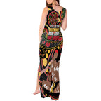 Australia Didgeridoo NAIDOC Week 2024 Tank Maxi Dress Keep The Fire Burning Blak Loud and Proud