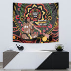 Australia Didgeridoo NAIDOC Week 2024 Tapestry Keep The Fire Burning Blak Loud and Proud