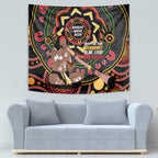 Australia Didgeridoo NAIDOC Week 2024 Tapestry Keep The Fire Burning Blak Loud and Proud