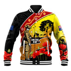 New Zealand And Australia ANZAC Day Baseball Jacket Aboriginal Maori Starring Night Style