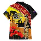 New Zealand And Australia ANZAC Day Hawaiian Shirt Aboriginal Maori Starring Night Style
