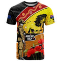 New Zealand And Australia ANZAC Day T Shirt Aboriginal Maori Starring Night Style