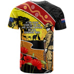 New Zealand And Australia ANZAC Day T Shirt Aboriginal Maori Starring Night Style