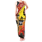 New Zealand And Australia ANZAC Day Tank Maxi Dress Aboriginal Maori Starring Night Style