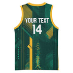 Australia Socceroos 2026 Custom Basketball Jersey Go Aussie Kangaroo National Color