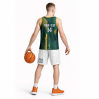 Australia Socceroos 2026 Custom Basketball Jersey Go Aussie Kangaroo National Color
