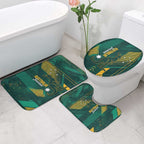 Australia Socceroos 2026 Custom Bathroom Set Go Aussie Kangaroo National Color