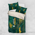 Australia Socceroos 2026 Custom Bedding Set Go Aussie Kangaroo National Color