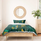 Australia Socceroos 2026 Custom Bedding Set Go Aussie Kangaroo National Color