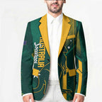 Australia Socceroos 2026 Custom Blazer Go Aussie Kangaroo National Color
