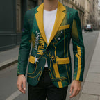 Australia Socceroos 2026 Custom Blazer Go Aussie Kangaroo National Color