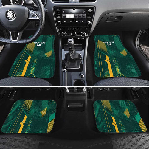 Australia Socceroos 2026 Custom Car Mats Go Aussie Kangaroo National Color