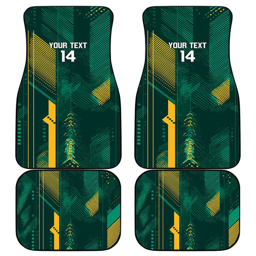 Australia Socceroos 2026 Custom Car Mats Go Aussie Kangaroo National Color