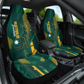 Australia Socceroos 2026 Custom Car Seat Cover Go Aussie Kangaroo National Color
