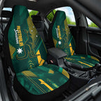 Australia Socceroos 2026 Custom Car Seat Cover Go Aussie Kangaroo National Color
