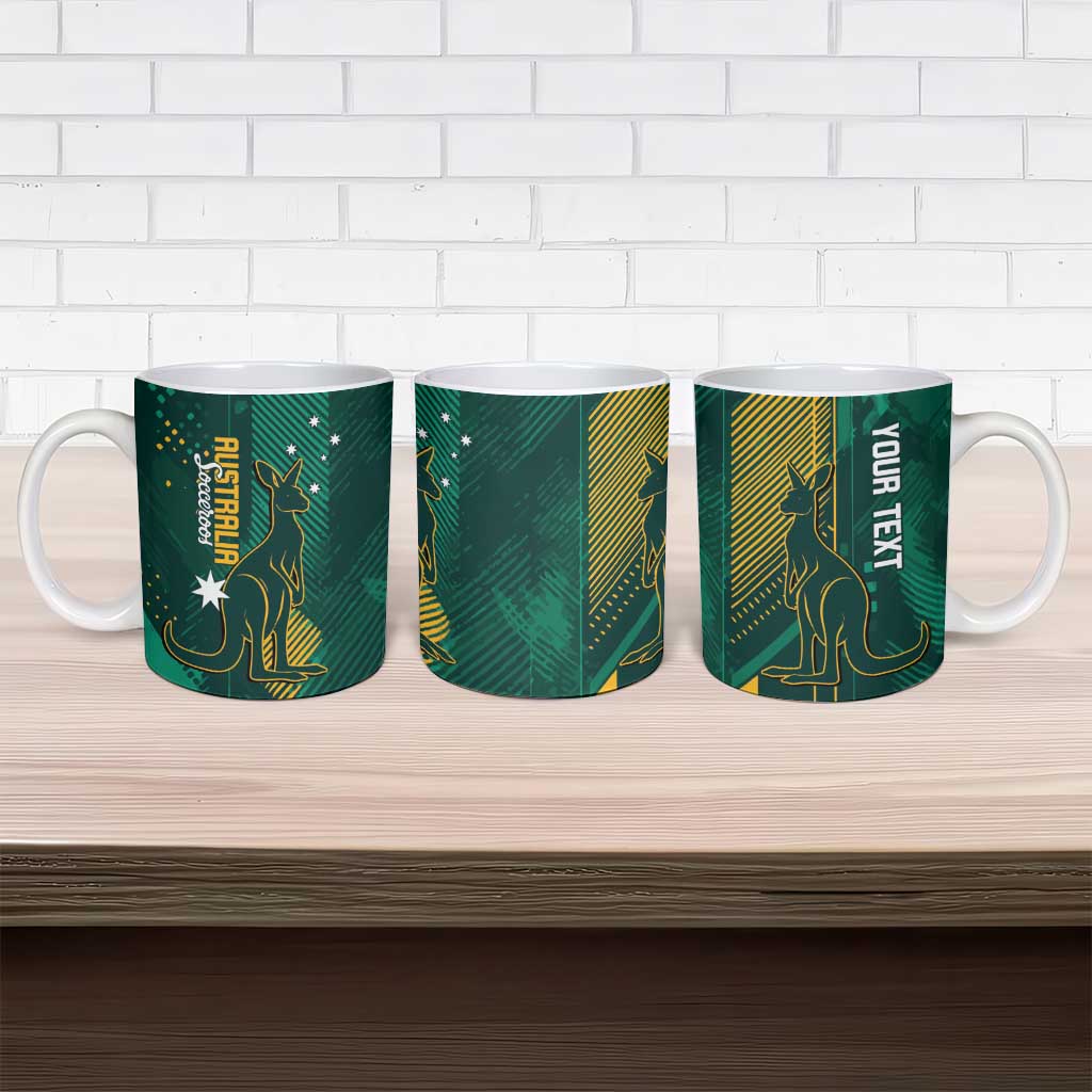 Australia Socceroos 2026 Custom Ceramic Mug Go Aussie Kangaroo National Color