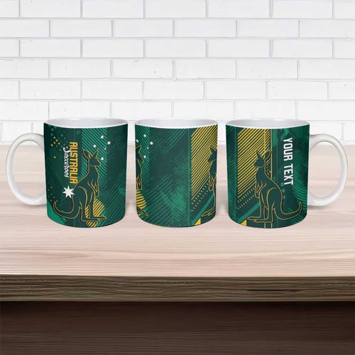 Australia Socceroos 2026 Custom Ceramic Mug Go Aussie Kangaroo National Color