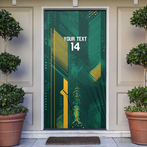 Australia Socceroos 2026 Custom Door Cover Go Aussie Kangaroo National Color