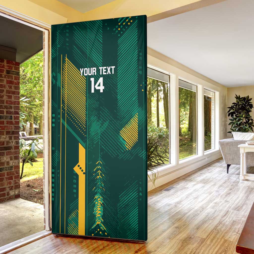 Australia Socceroos 2026 Custom Door Cover Go Aussie Kangaroo National Color