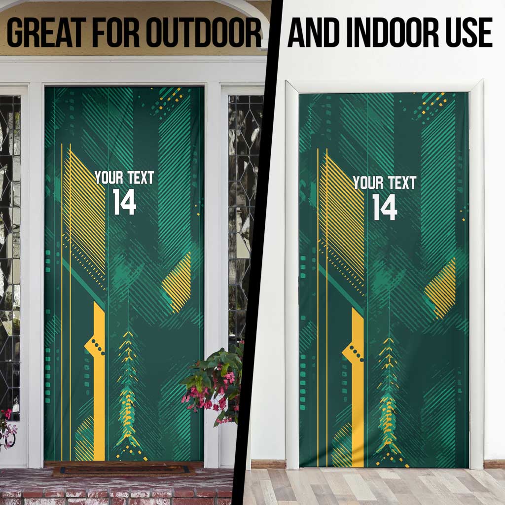 Australia Socceroos 2026 Custom Door Cover Go Aussie Kangaroo National Color