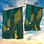 Australia Socceroos 2026 Custom Garden Flag Go Aussie Kangaroo National Color