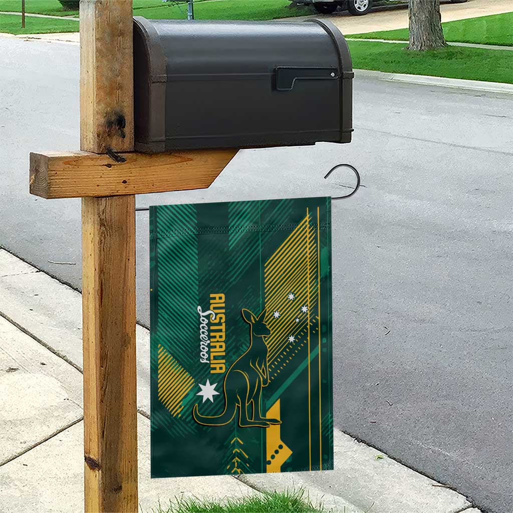 Australia Socceroos 2026 Custom Garden Flag Go Aussie Kangaroo National Color