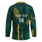 Australia Socceroos 2026 Custom Hockey Jersey Go Aussie Kangaroo National Color