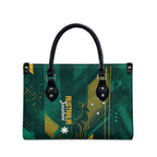 Australia Socceroos 2026 Custom Leather Bag Go Aussie Kangaroo National Color