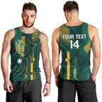 Australia Socceroos 2026 Custom Men Tank Top Go Aussie Kangaroo National Color