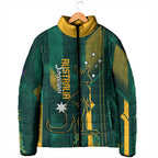 Australia Socceroos 2026 Custom Padded Jacket Go Aussie Kangaroo National Color