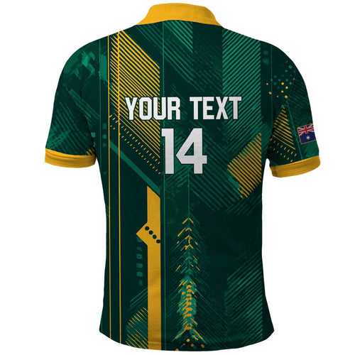 Australia Socceroos 2026 Custom Polo Shirt Go Aussie Kangaroo National Color