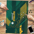 Australia Socceroos 2026 Custom Puzzle Go Aussie Kangaroo National Color