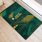 Australia Socceroos 2026 Custom Rubber Doormat Go Aussie Kangaroo National Color
