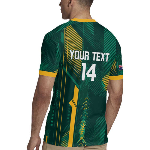 Australia Socceroos 2026 Custom Rugby Jersey Go Aussie Kangaroo National Color